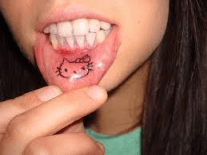 kitty tattoo